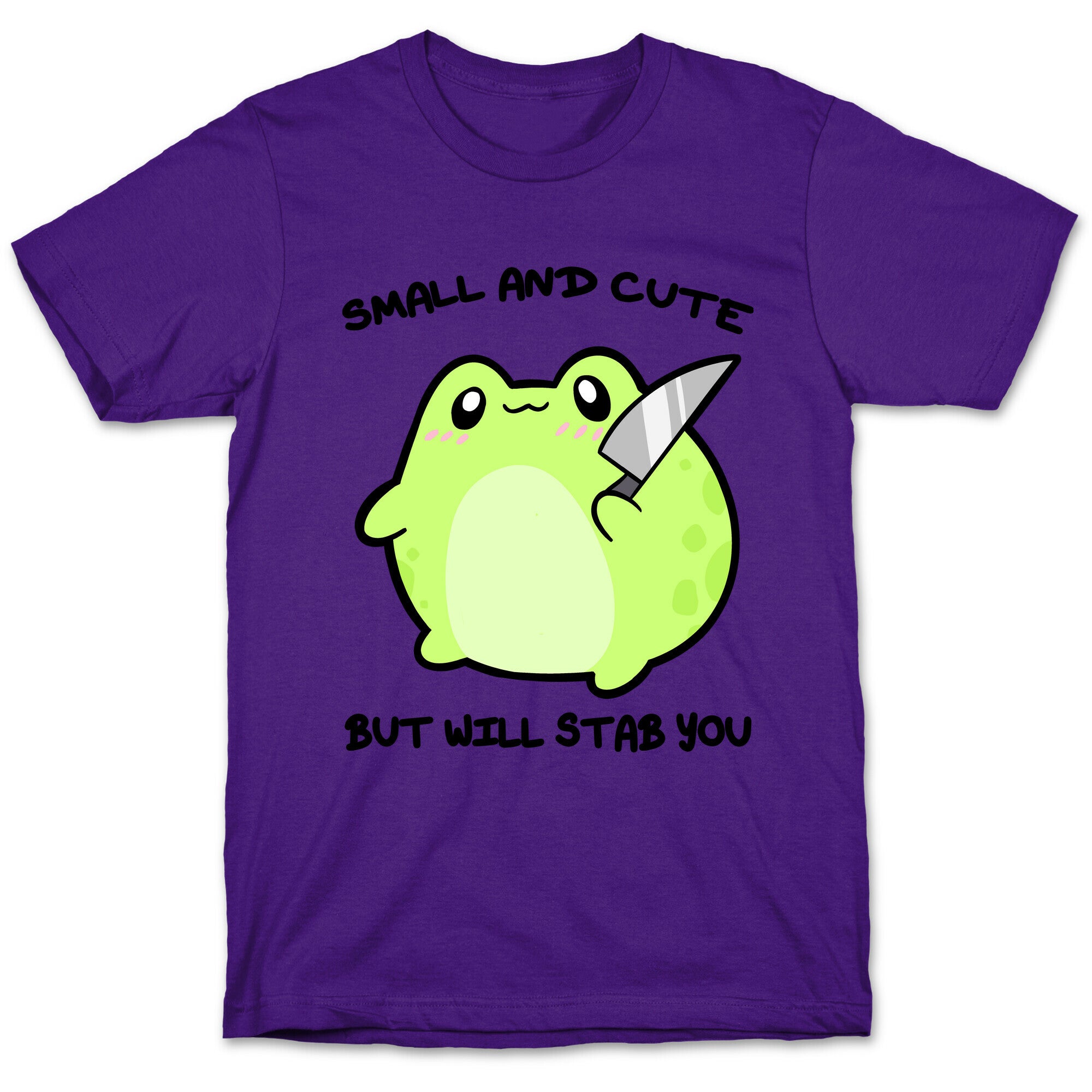 Small And Cute But Will Stab You Froggie T-Shirt